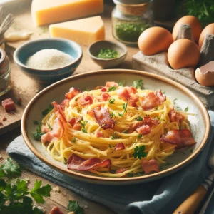 Receta Espaguetis Carbonara Sin Lactosa
