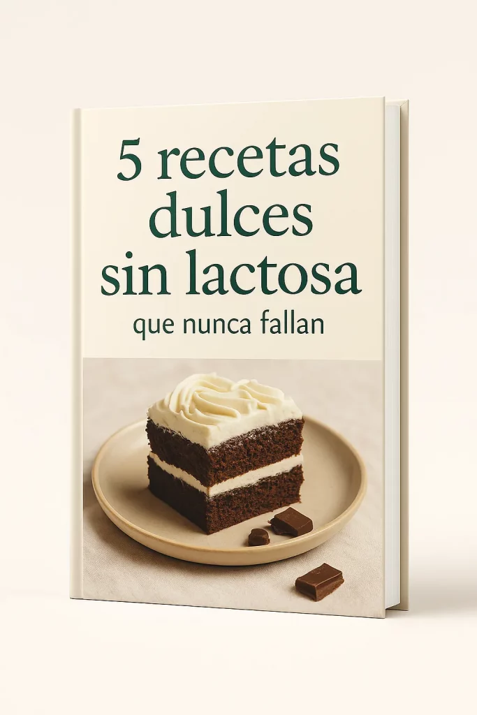 5 Recetas Dulces Sin Lactosa Que nunca fallan